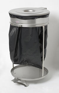 BaSiX Open Bin Waste Bag Holder